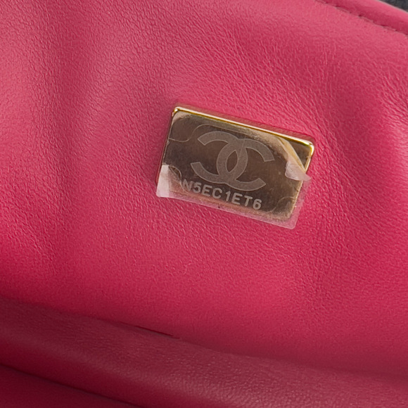 Chanel embroidered nunber tweed double flap bag - Picture 5 of 9